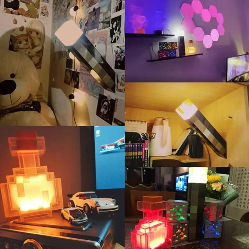 Real Life Torch! 4 Colours LED, USB Rechargeable!